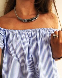 Off the shoulder top