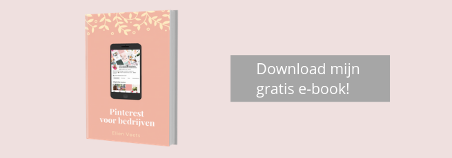 Download mijn gratis Pinterest e-book