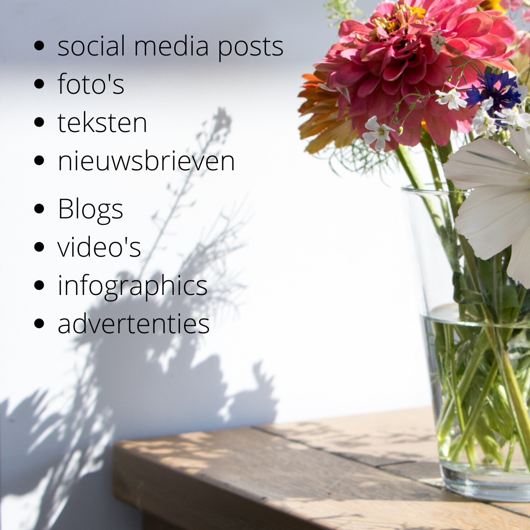 Soorten content - content marketing