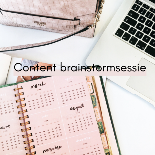 Content brainstormsessie voor ondernemers Content brainstormsessie voor ondernemers